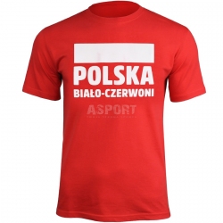 Koszulka damska, męska POLSKA BIAŁO-CZERWONI